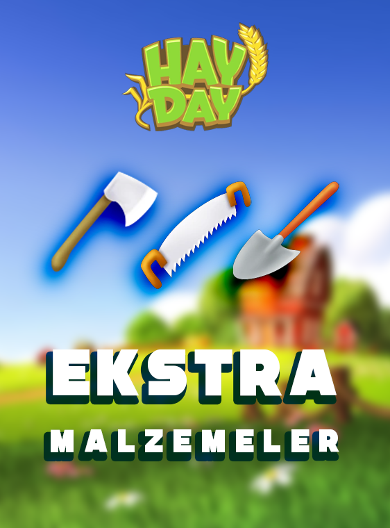 Hay Day Ekstra Malzemeler